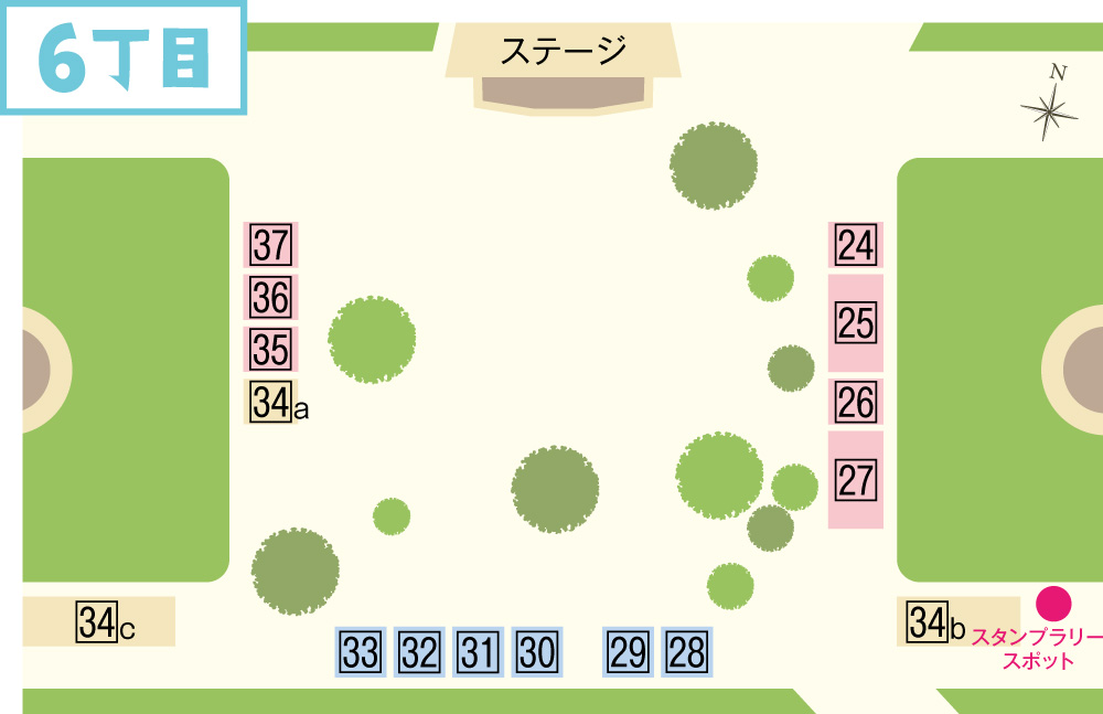 6丁目会場マップ