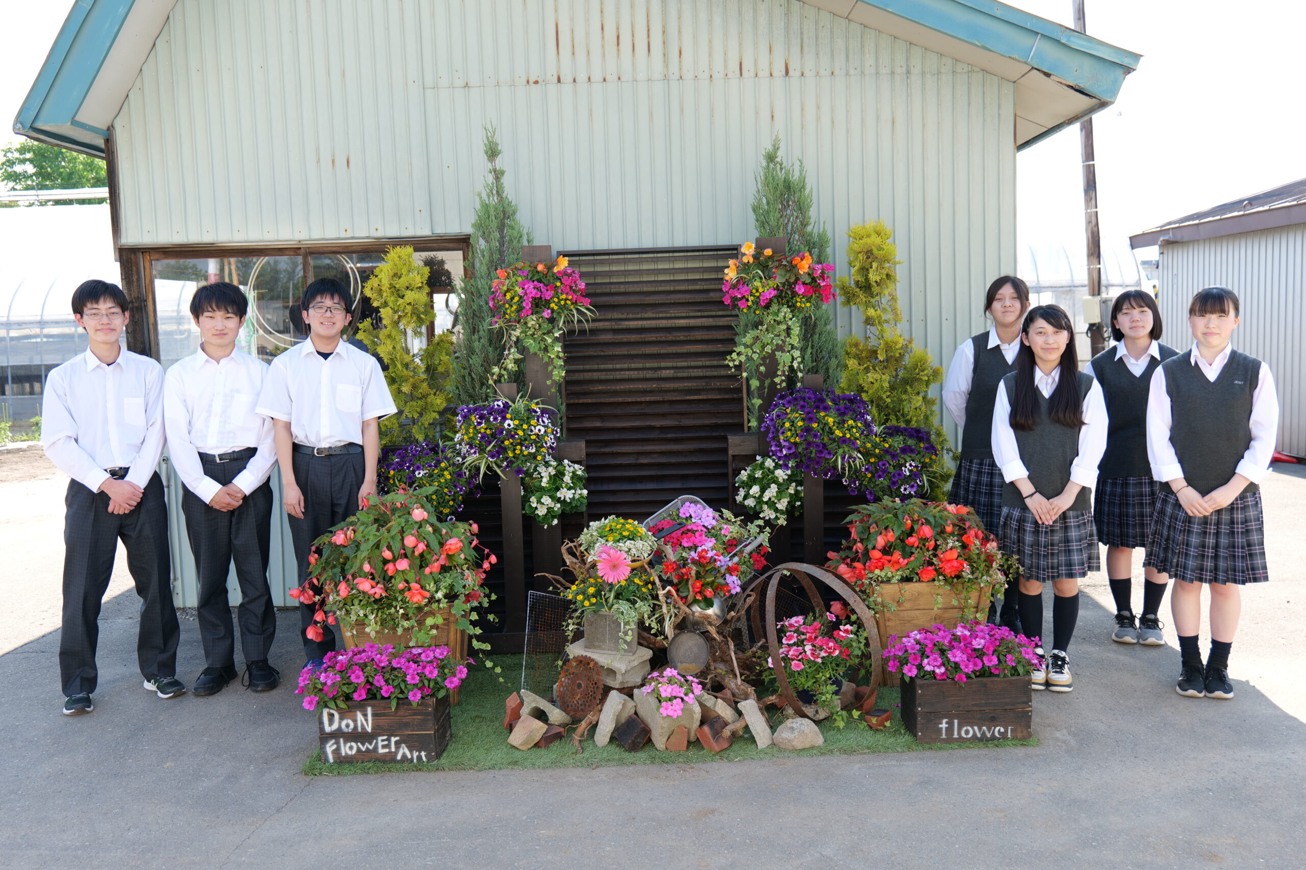 北海道剣淵高等学校 花フェスタ Hana Festa Sapporo 21